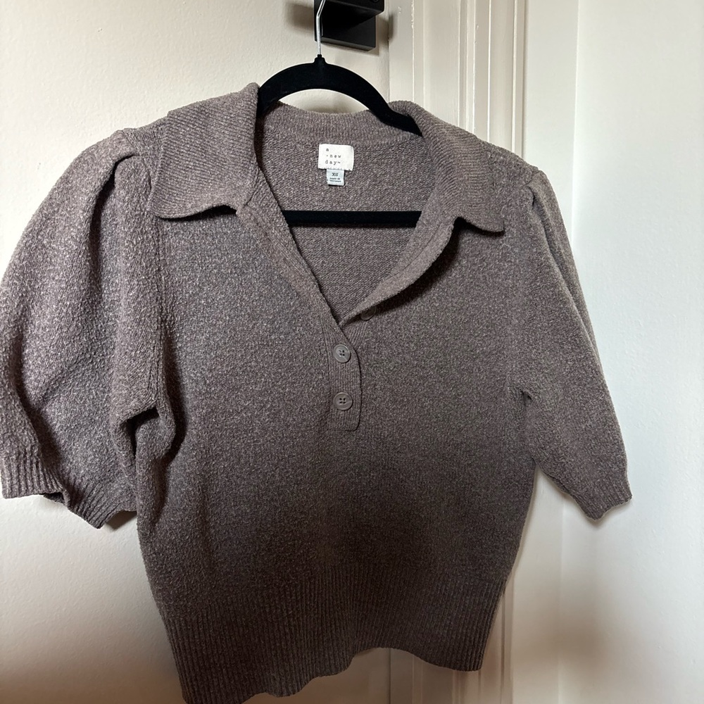 a new day Taupe Knit Cardigan